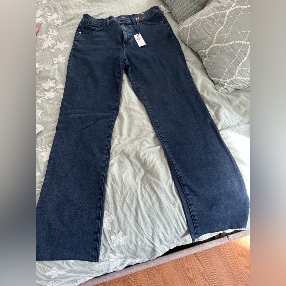 BRAND NEW EXPRESS jeans. Dark wash. 90s Slim high rise. Size 12R